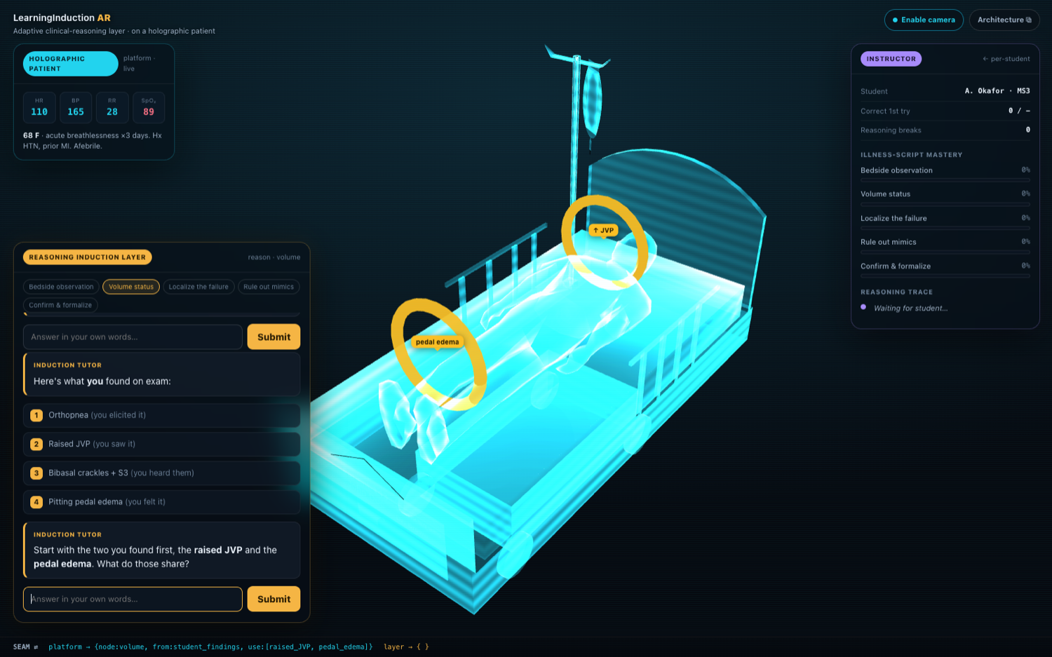 Clinical Reasoning AR demo preview